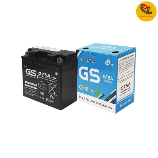 Ắc Quy Xe Máy GS GT5A 12V-5AH