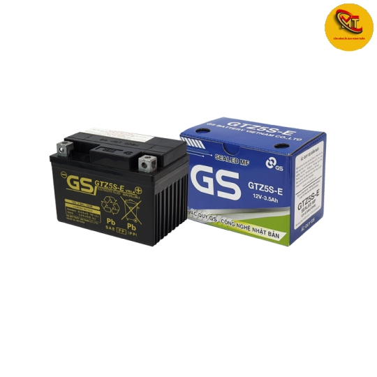 Ắc Quy Xe Máy GS GT5S-E 12V-3.5AH
