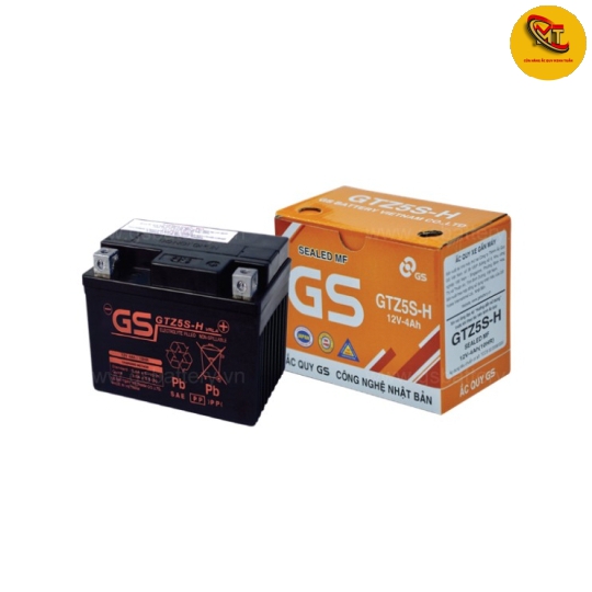 Ắc Quy Xe Máy GS GTZ5S-H 12V-4AH